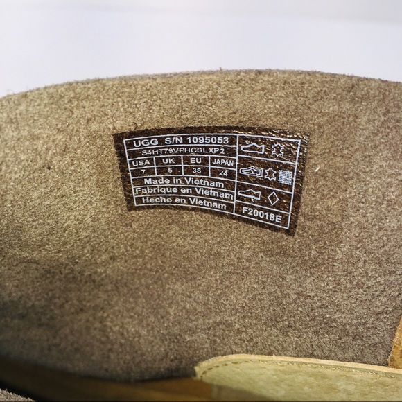 UGG Womens Size 7M Bandara Dark Olive Suede Boot - Picture 10 of 12